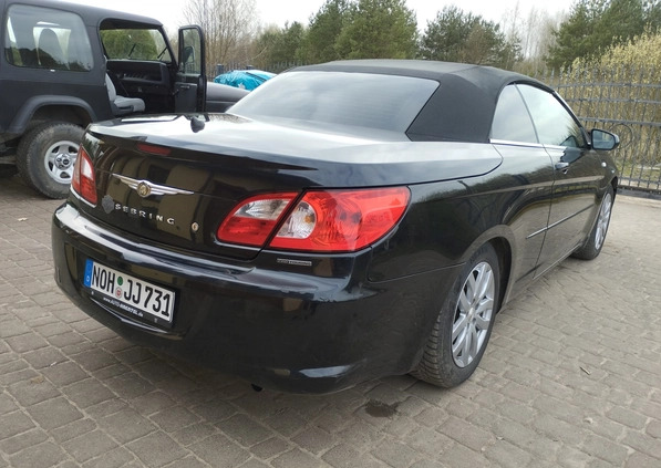 Chrysler Sebring cena 19000 przebieg: 218000, rok produkcji 2008 z Olsztyn małe 211